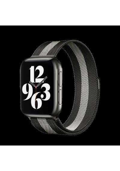 Piili Apple Watch Metal Kayış 38/40/41 Siyah