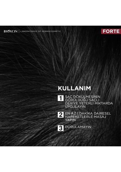Lexroo Forte Tonik 200 Ml - Mentol Ferahlığı - Yoğun Saç Dökülmesine Karşı Tonik