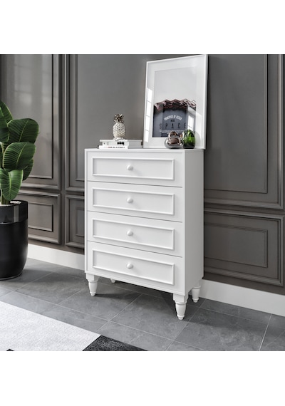 Romantic 4 Çekmeceli Şifonyer %100mdf