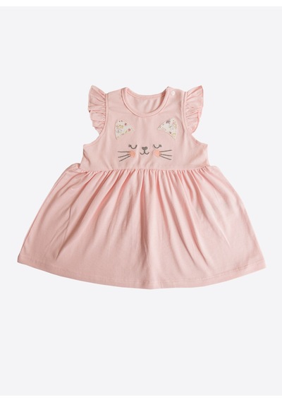 KitiKate Organik Kiki Elbise Pembe