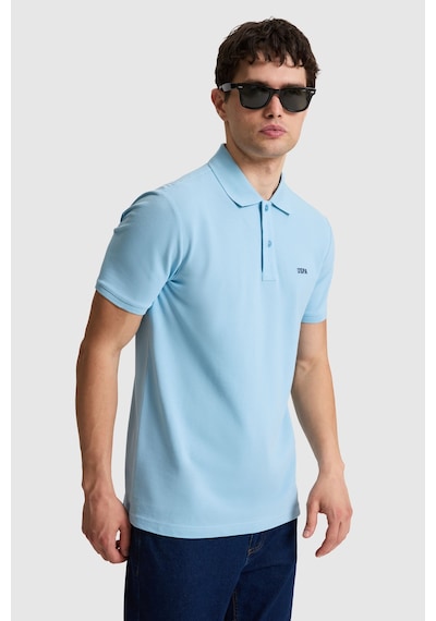 U.S. Polo Assn. U.s. Polo Assn. Erkek Mavi Tişört Basic 50326963-vr036