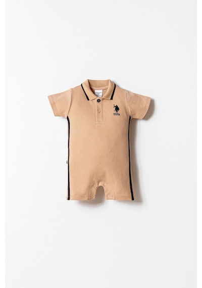U.s. Polo Assn. Erkek Bebek Kahverengi Tulum Kahverengi
