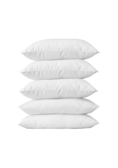 5 Adet 900gr %100 Silikonlu Yastık Beyaz