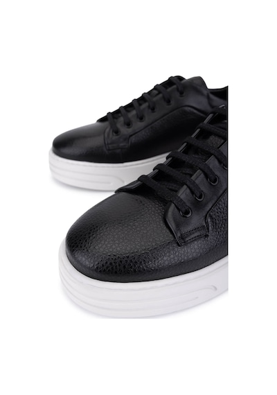 Tamer Tanca Erkek Hakiki Deri Siyah/beyaz Sneakers & Spor Ayakkabı 537 3817 Erk Ayk Sk25-26 Sıyah/beyaz Tbn Siyah7