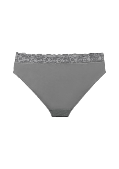Sensu Kadın Bambu Kumaş Beli Dantelli Slip Külot 3'lü Paket Set Kts1093 Model-2 Model2