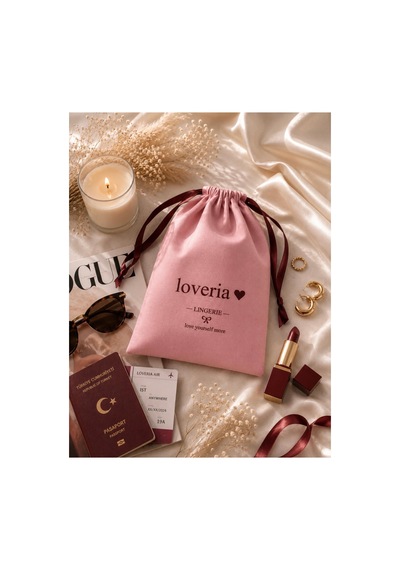 Loveria Bride Dantelli Büstiyer İç Çamaşırı Takımı Ekru Ekru