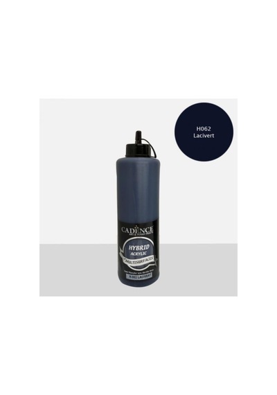 Cadence Boya Multisurface Hybrid Hibrit Akrilik Boya 500 Ml. H-062 Lacivert Lacivert