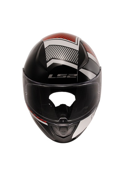 Ls2 Rapıd 2 Extra Beyaz-kırmızı Kask