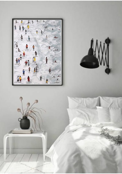 Yağlı Boya Tablo %100 El Yapımı Home In Joy 63Cmx83Cm (507016204)