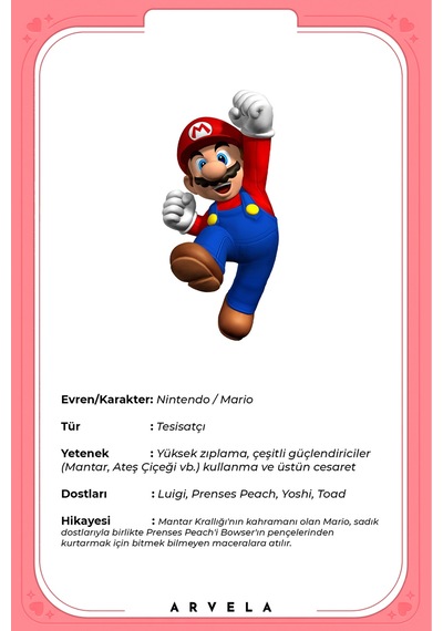 Mario & Luigi Karakteri - Eğitici Oyuncak - Koleksiyon