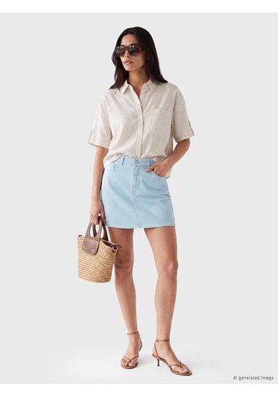 Lcw Vision Mavi Regular Fit Mini Jean Etek