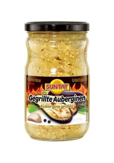 Suntat Közlenmiş Patlıcan 660 Gr Açık Kırmızı