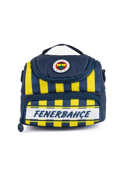 Fenerbahçe Lisanslı Sarı Lacivert Çubuklu Beslenme Çantası 25741 Lacivert - Sarı