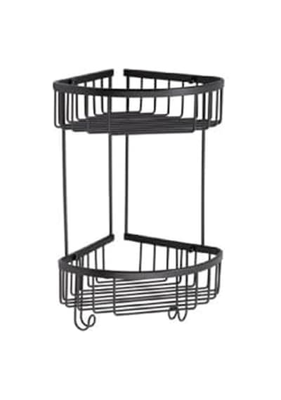 Duş Raf Sistemi Siyah Renk 377x196x250 Mm Diğer