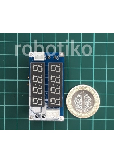 Robotiko-Xl4015 5A Amper Ve Voltaj Ayarlı Ekranlı Voltaj Düşürücü Modül