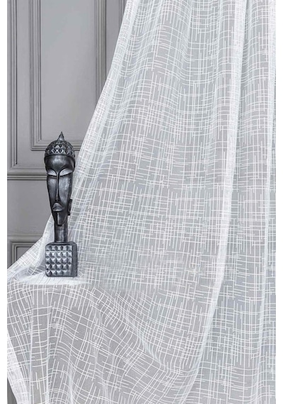 Evdepo Home Kullanıma Hazır Örme Tül Perde (540736759)