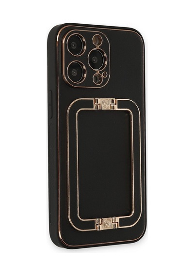 Cosmotex 8683140329617 Newface Apple iPhone Uyumlu  13 Pro Max Kılıf Coco Elit Kapak - Siyah