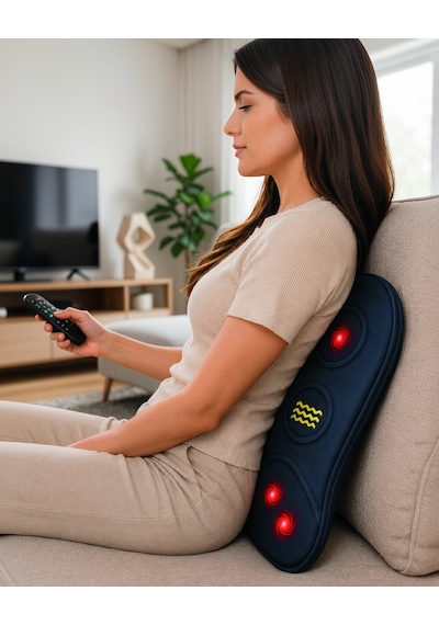 Ergonomik Isıtmalı Bel Masaj Minderi Uczzaraçbel-5