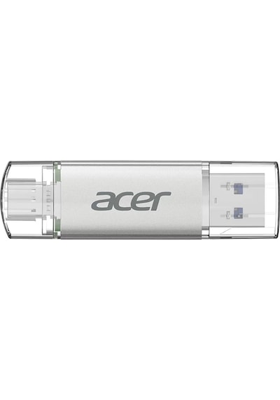 Acer 256gb Usb 3.2 Ut300-256gb Usb-a+usb-c Çift Taraflı Metal Flash Bellek