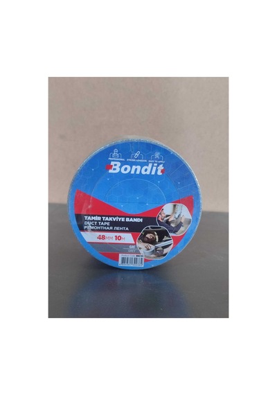 48 Mm X 10 Mt Gri Tamir Takviye Bant İzolasyon Bandı Su Geçirmez Sızdırmazlık Duct Tape Bandı