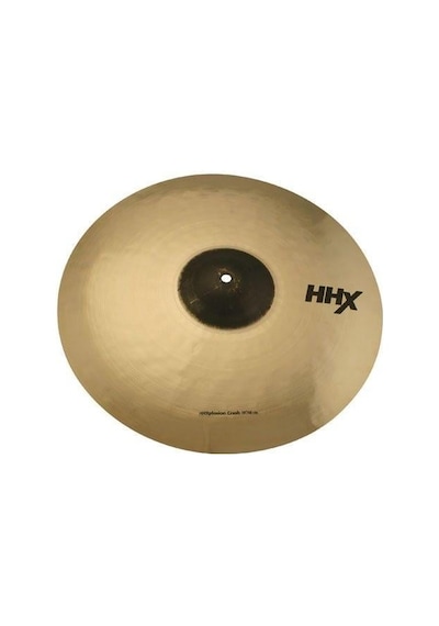 Sabian 11987xb Hhx X-plosion Crash Zil 19 İnç Patlayıcı Karanlık Ton - Yüksek Projeksiyon - Modern