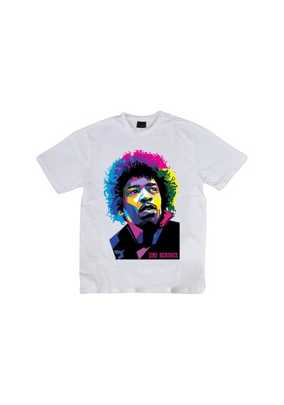 Jimi Hendrix Baskılı T-Shirt (440862164)