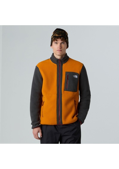 The North Face Erkek Yumıorı Full Zıp Polar Nf0a883reod1 Turuncu
