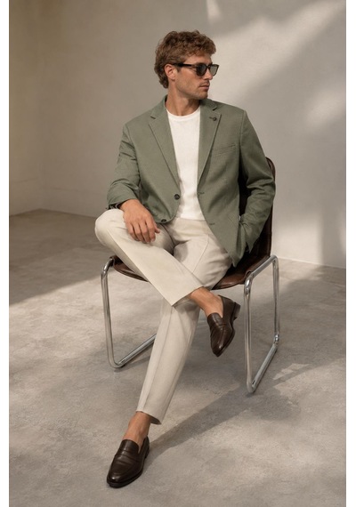 Alexandergardi Erkek Blazer Ceket Haki