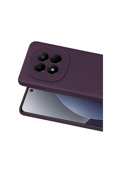 Xiaomi Redmi Note 15 4g Uyumlu First Silikon - Mürdüm