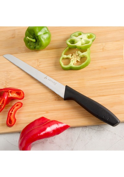 Aryıldız Primo Lazer Ekmek Bıçağı Siyah 17 Cm Renkli