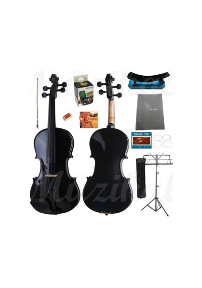 Stromberg Vl001 Siyah Keman 4/4 - Siyah Full Set