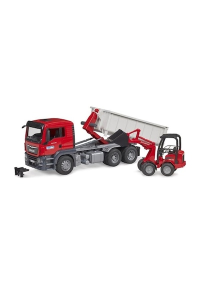 Bruder Man Tgs Damperli Kamyon & Schaffer Yükleyici BR03767