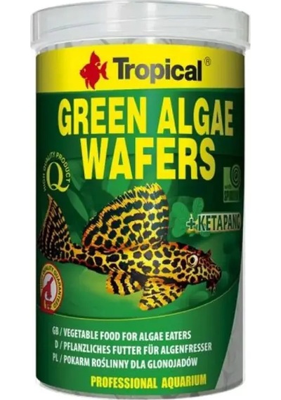 Tropical Green Algae Wafers Yosunlu Yüzen Tablet Yem 250 Ml