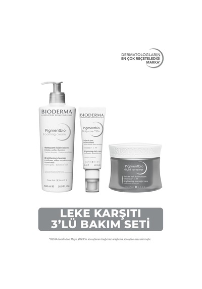 Bioderma Pigmentbio Leke Karşıtı 3 Lü Bakım Seti