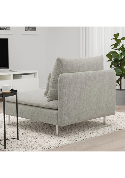 Ikea Bej Şık Kanepe - Tekli Koltuk