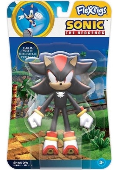 Orijinal Flexfigs Sonic The Hedgehog Shadow Oyuncakları Figürleri 10cm Sonic