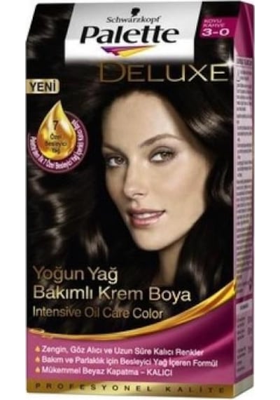 Palette Deluxe 3 - 0 Koyu Kahve (419460293)