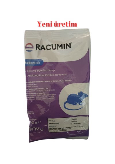 Yeni Üretim Envu Racumin Zehirli Fare Sıçan Buğdayı 250 Gr