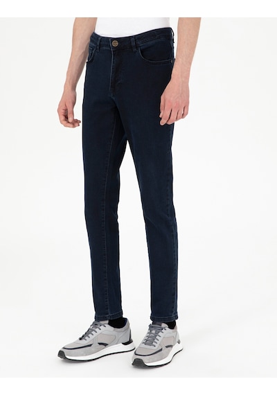 Pierre Cardin Erkek Lacivert Jean Pantolon 50294576-vr033 Lacivert