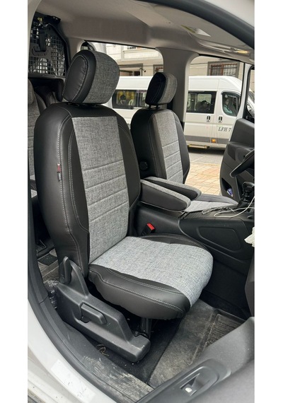 Opel Comba 2019-2024 Arası Arka Sırt Arka Oturma 3 Parça Uyumlu