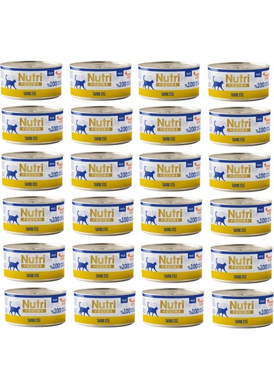 Nutri Feline Tavuk Etli Pate Tahılsız Yetişkin Kedi Konservesi 70 G X 24 Adet