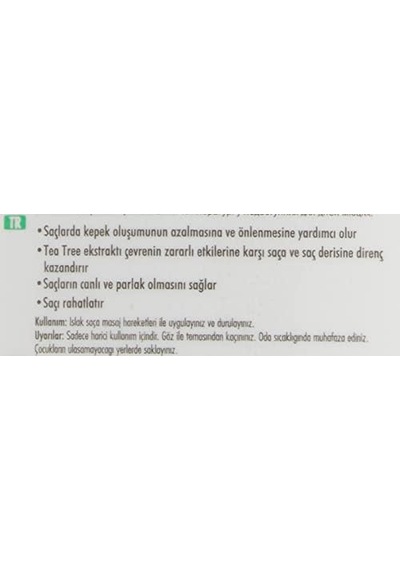 Çay Ağacı Özlü Şampuan