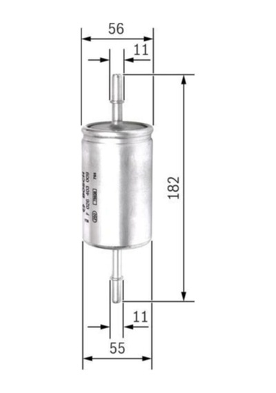 Bosch F026403009 Yakıt Filtresi Focus 1.4-1.6 1.8 16v-2.0 16v-st1
