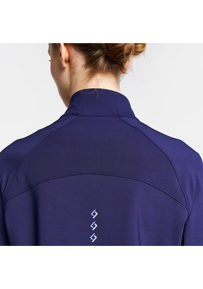 Lescon Lacivert Kadın Antrenman Fermuarlı Sweatshirt 26b-2041