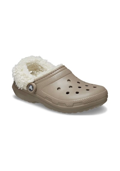 Crocs Classic Fleece Lined Clog Terlik Taba