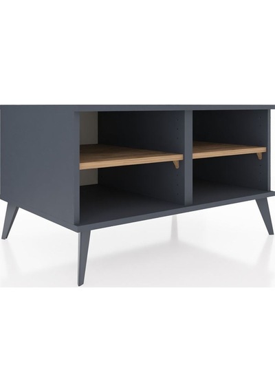Kronos Şifonyer 2 Raflı 88x59x48 Antrasit-antrasit/çam Antrasit/çam