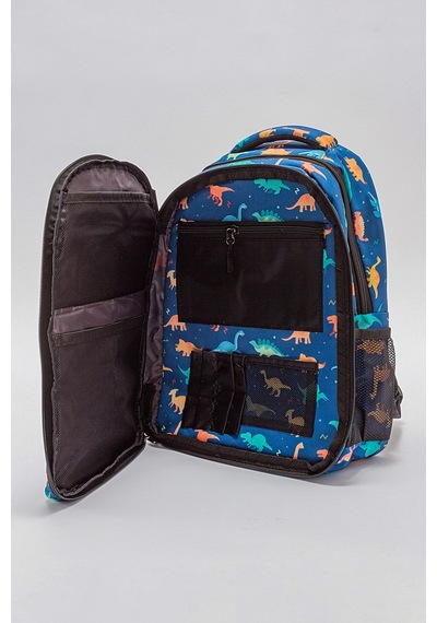 Mnpc Unisex Çocuk Dino Okul Çantası 23x5n9772734