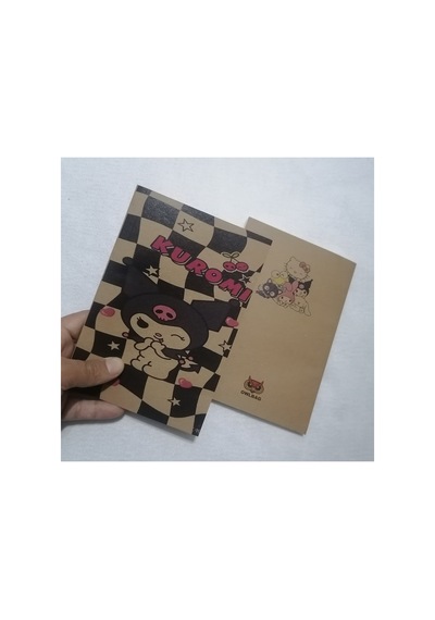 Owl Bag Özel Tasarım Vıntage Görünümlü Kuromi Desenli Defter Çok Renklı