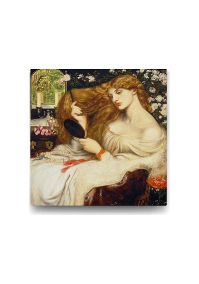 Gabriel Rossetti - Lady Lilith Tablosu - 40x40cm