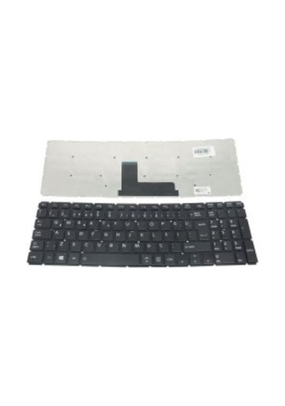 Noteware Toshiba Uyumlu Tecra Z50-A Laptop Klavyesi Işıklı Tuş Takımı - 480779292
